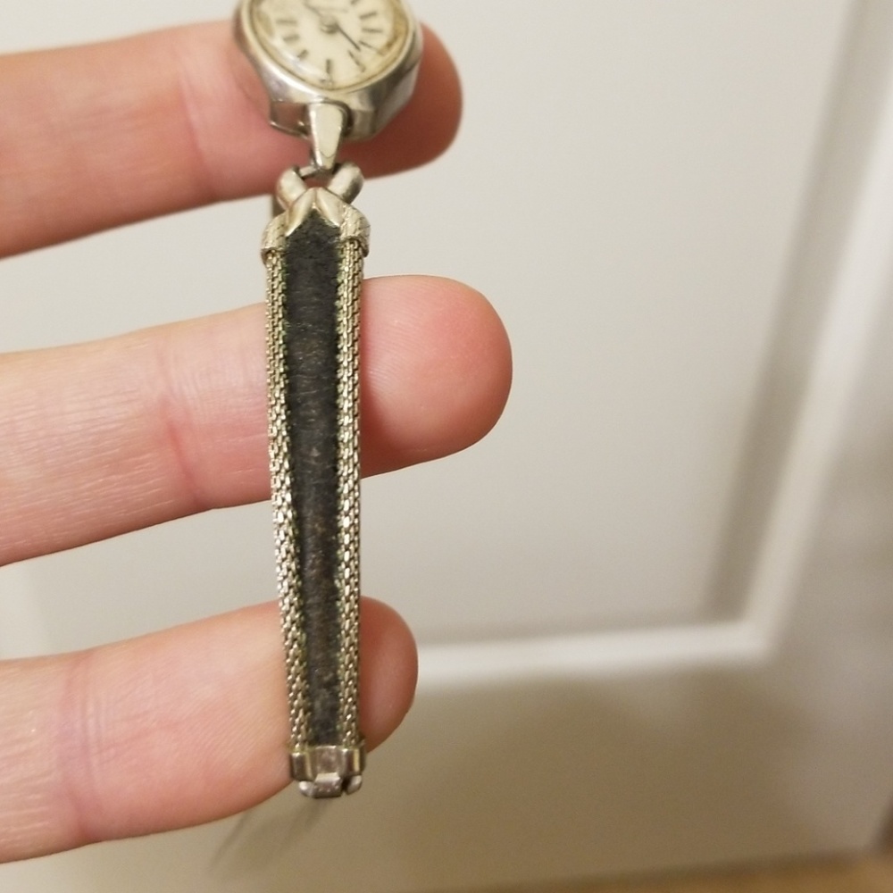 Benrus vintage watch black silver - Picture 3 of 4